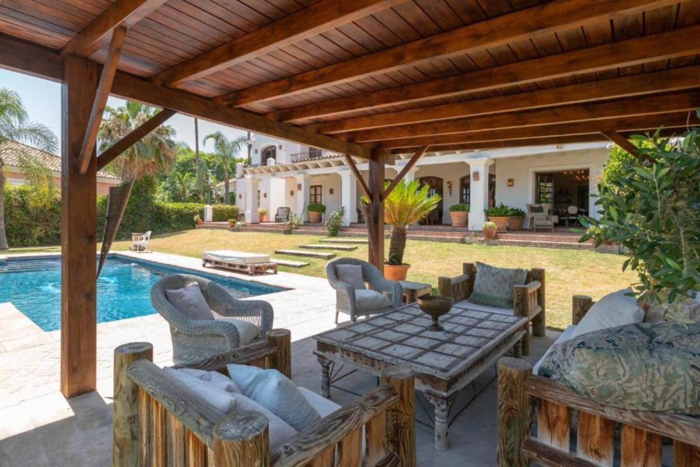 Villa Casa Sol Encantadora Villa Con Piscina Marbella Buitenkant foto