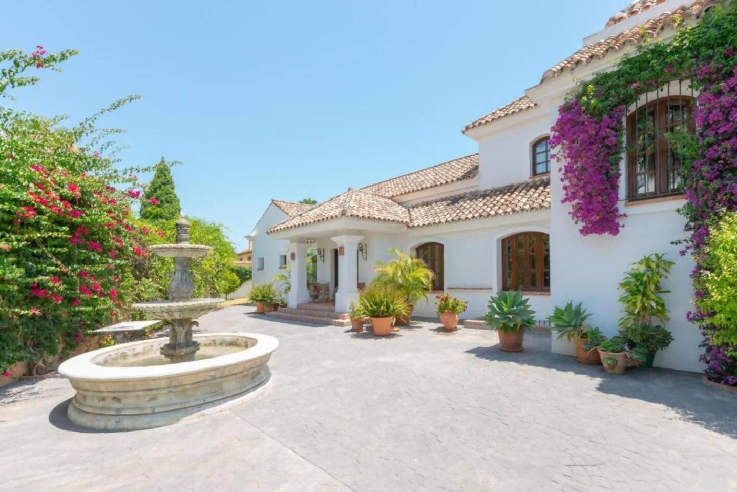 Villa Casa Sol Encantadora Villa Con Piscina Marbella Buitenkant foto